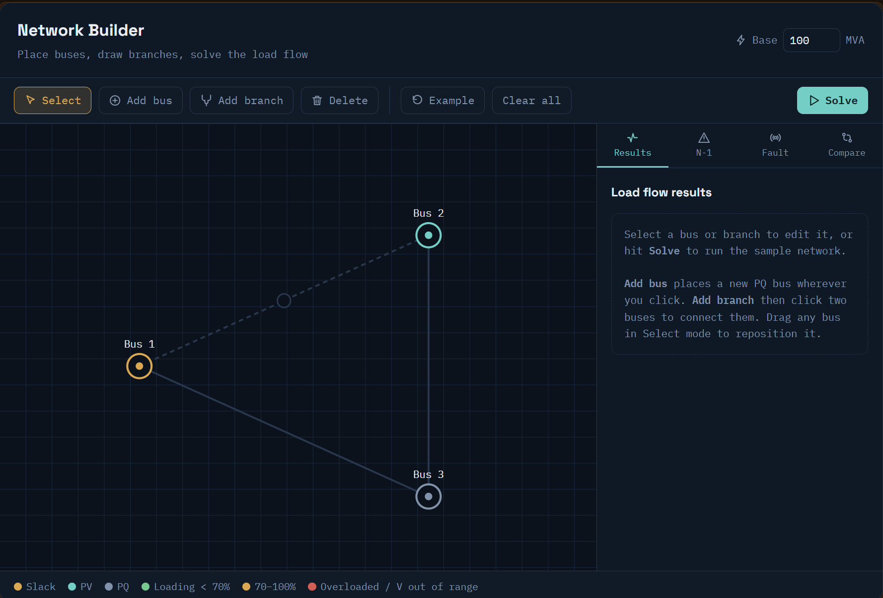 Network Builder screenshot